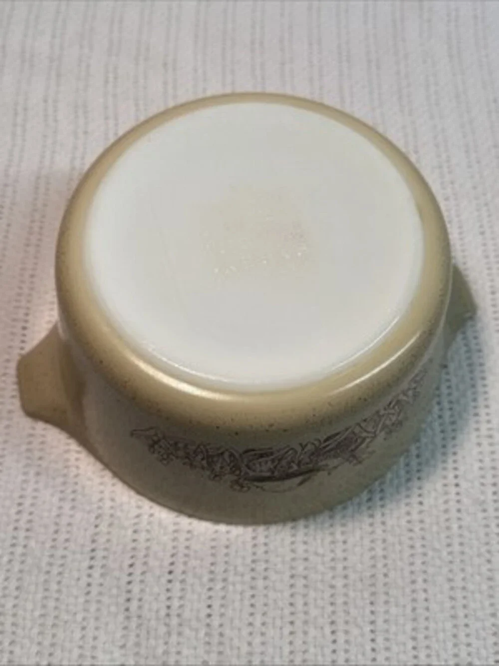 Vintage Pyrex Forest Fancies Mushroom 471B 473B  1- Clear Glass Lid